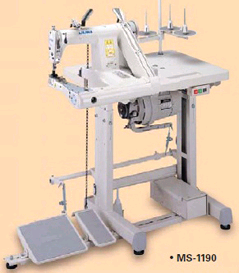 JUKI MS-1190 Feed-Off-The-Arm Double Chain Stitch Industrial Sewing